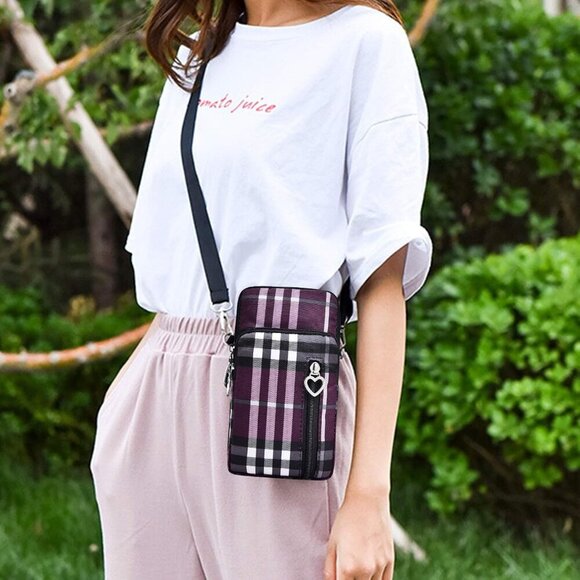 Lightweight Small Crossbody bags Cell Phone Purses Travel Pouch Shoulder Bag for - Picture 4 of 7